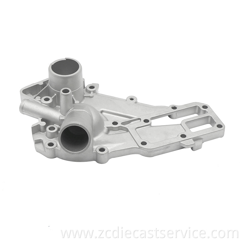 Precision aluminum die casting machining Custom Auto Parts water pump housing